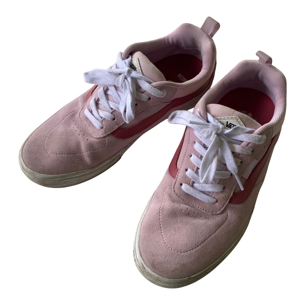 Vans Kyle Walker Pro Sneakers Womens 9.5 Mens 8 Pink Suede Skate Shoes Retro Y2K